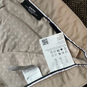 Hugo Boss slim fit Kaito cotton blend dress pants